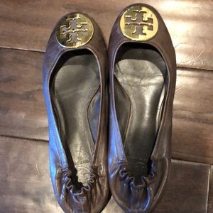 Tory Burch Minnie Travel Ballet Flat, leather
